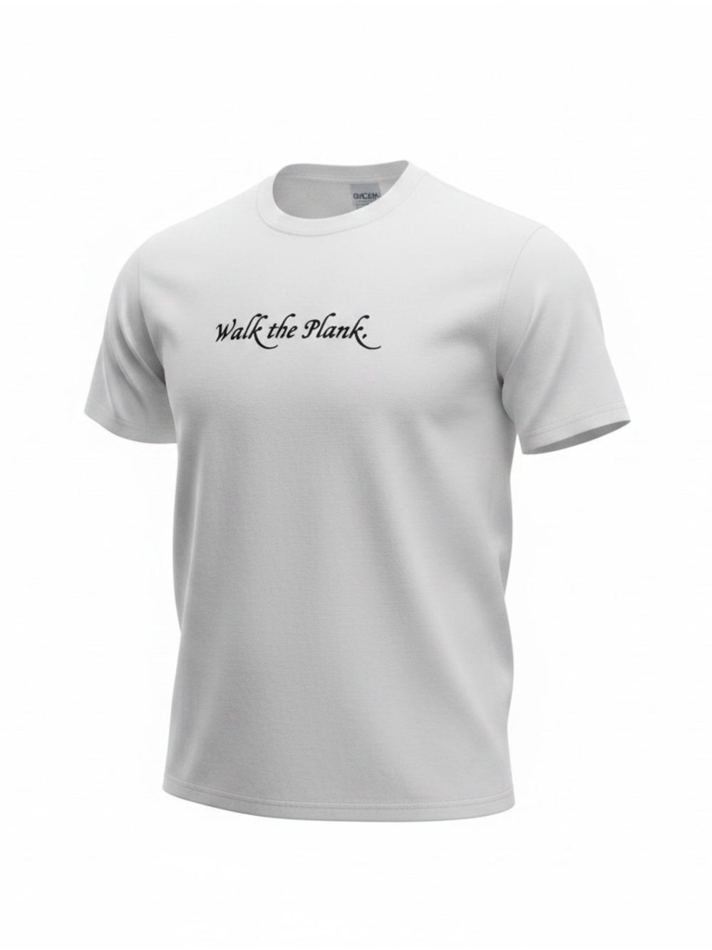 Pirate’s Cove Ormond Beach FL Walk The Plank Graphic T Shirt‎ White Large